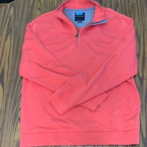 Brooks Brothers Men's Zip-Up Sweater in Red